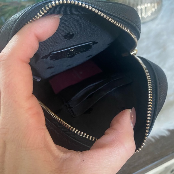 Black leather Kate spade crossbody - Picture 4 of 8